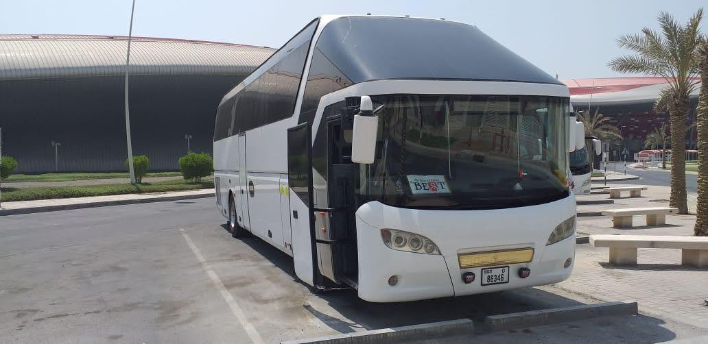 dubai bus rental rates