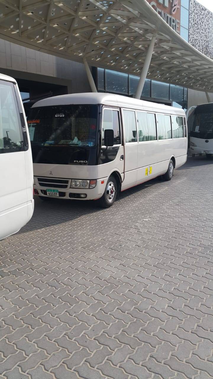 Coaster bus rental Dubai