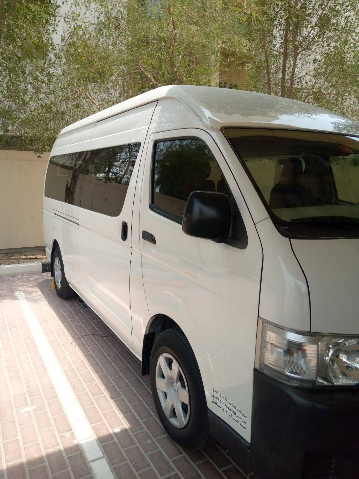 14 seater bus rental in dubai