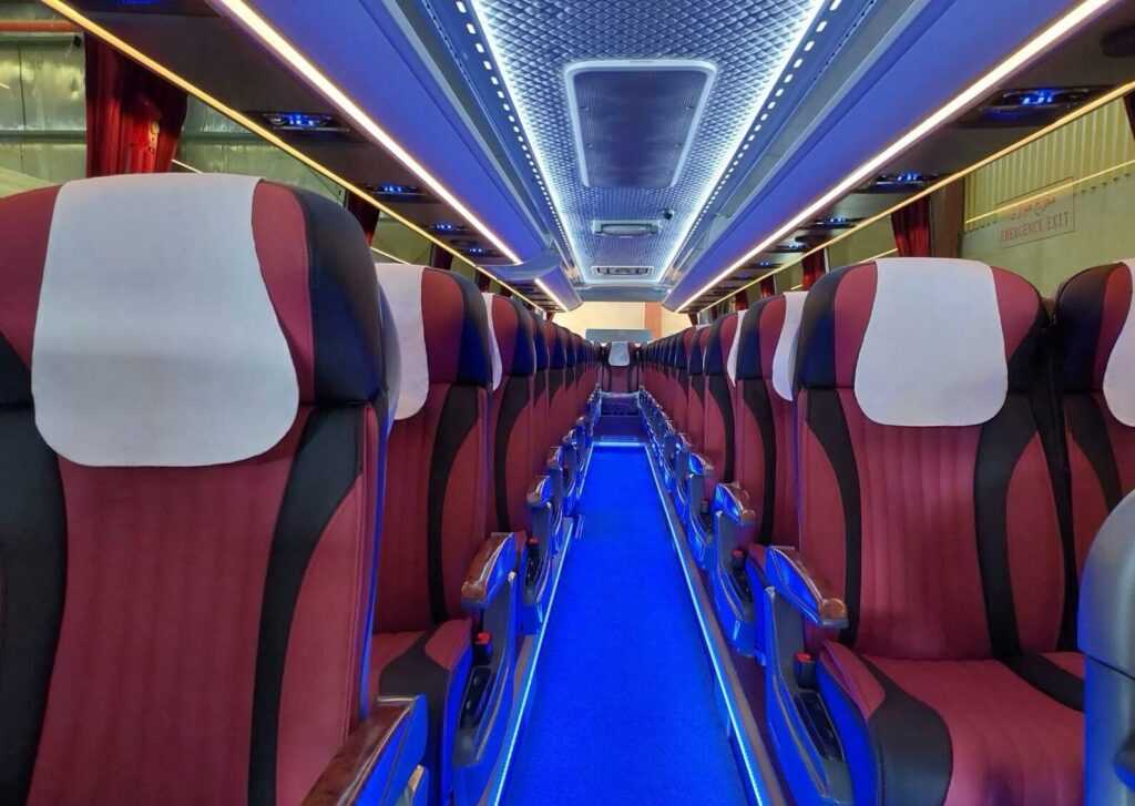 Luxury bus rental in Dubai