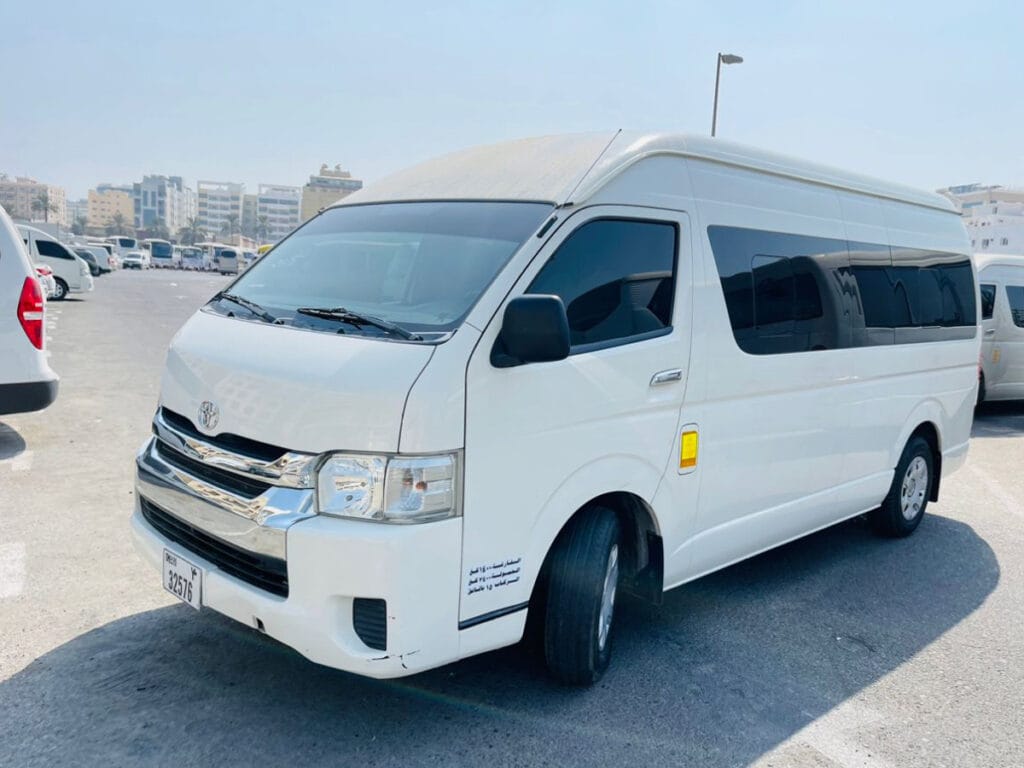 minibus rental dubai with driver