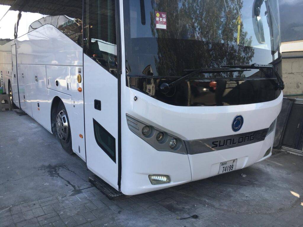 luxury bus rental dubai