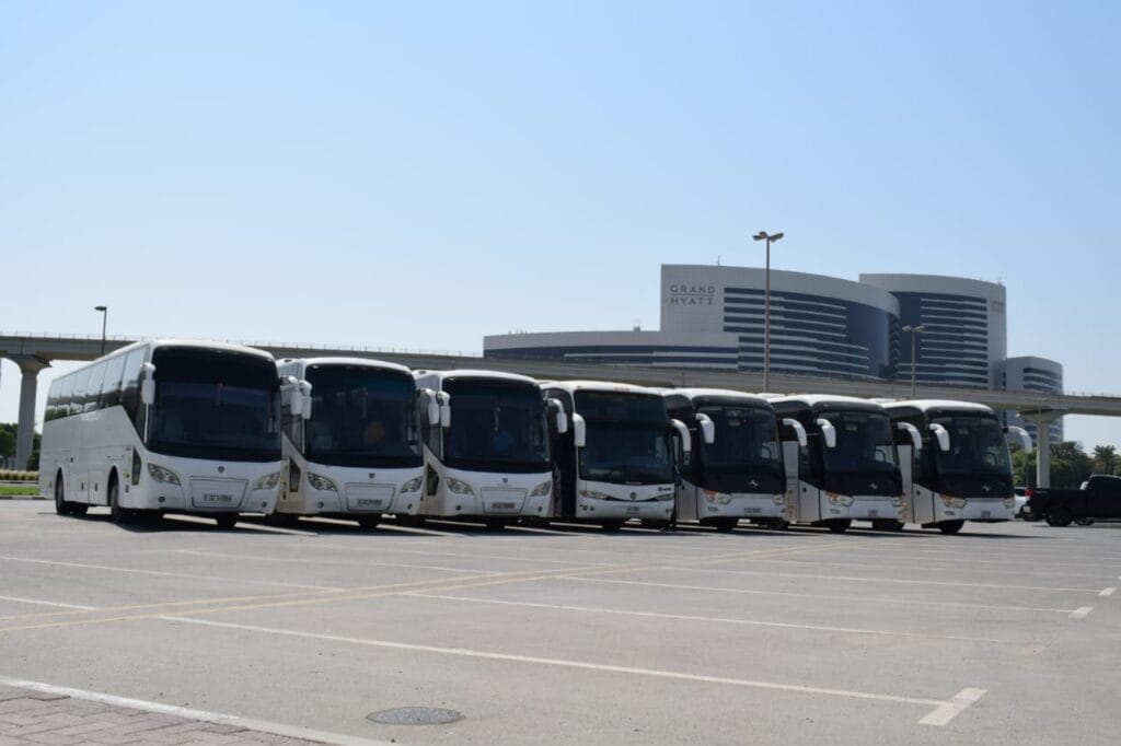 luxury coach hire dubai