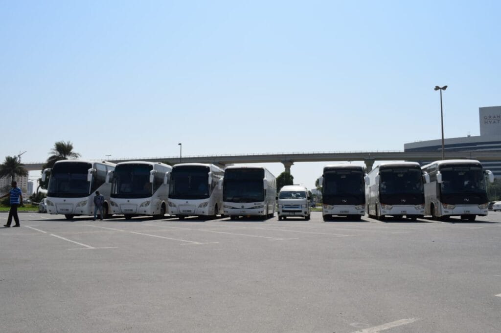 bus rental sharjah