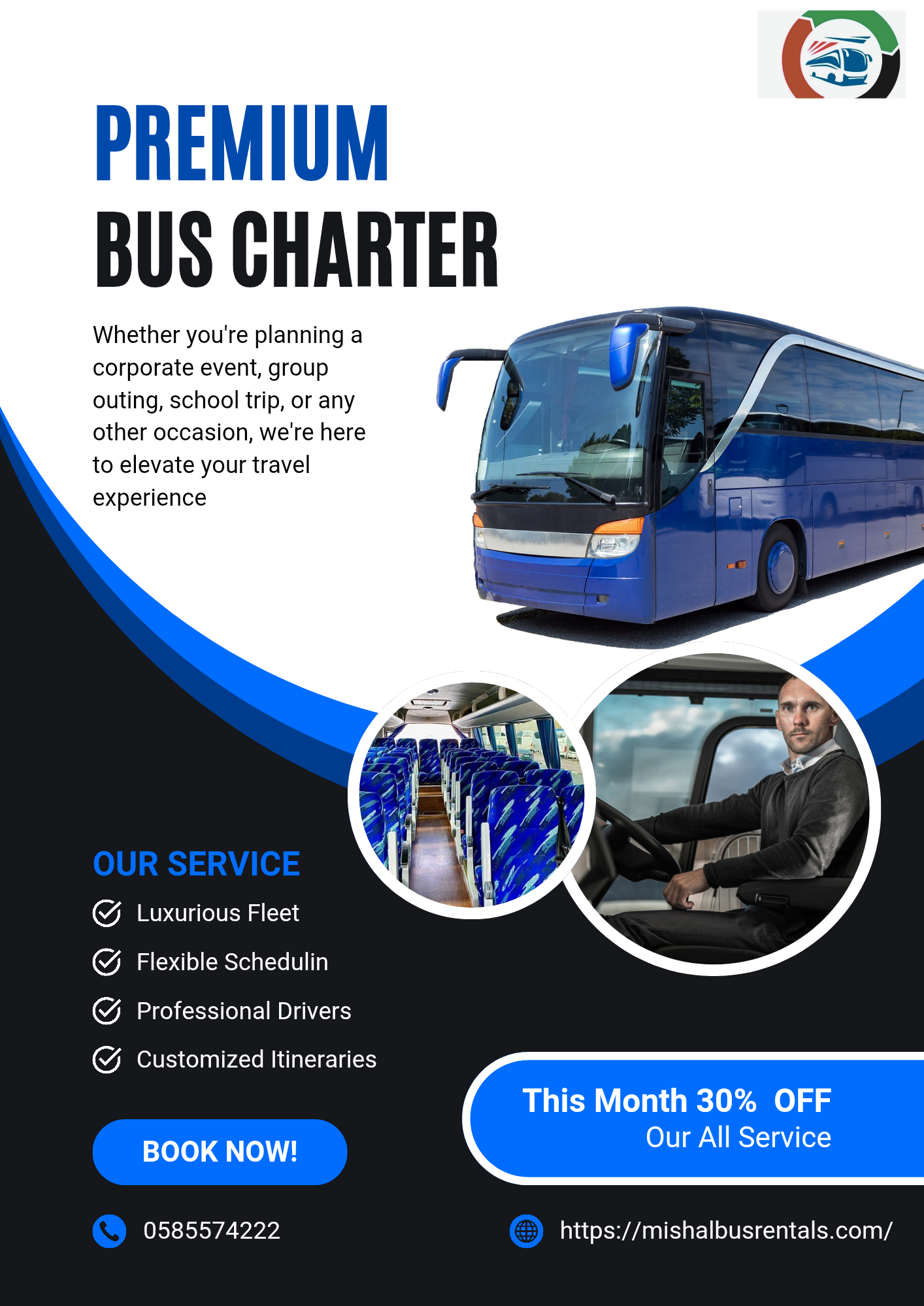 Bus Rental In Sharjah