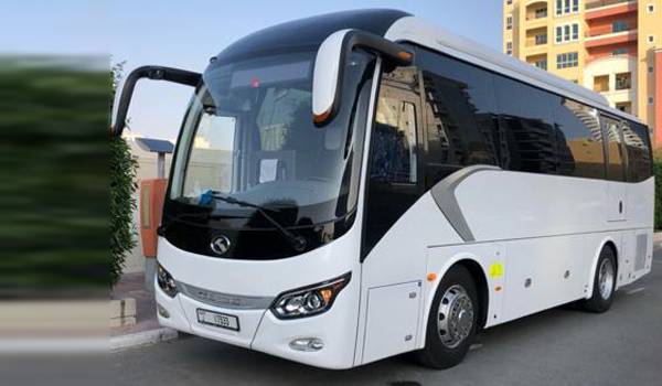 dubai rental bus