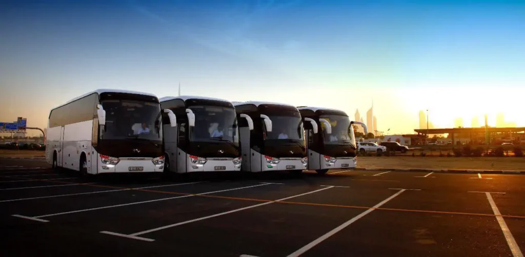 bus rental company in dubai