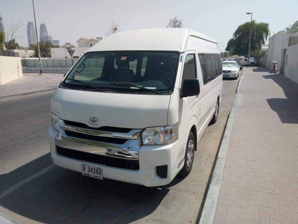 12 passenger bus rental